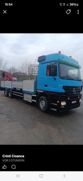 Vand MercedesActros camion macara